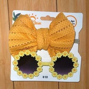 Infant/Toddler Headband + Sunglasses